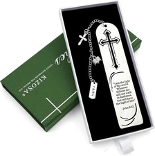Metal Bookmark Gifts for Women Men,Book Marks for Reading,Bible Bookmarks,Friend