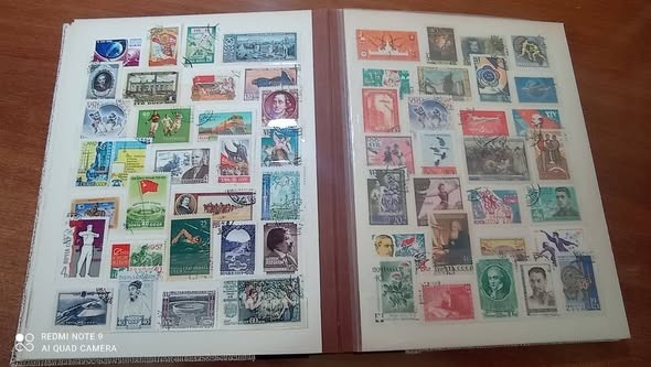 VECCHIA RUSSIA - ALBUM VINTAGE - URRS - CCCP - LOTTO CIRCA 600 ...
