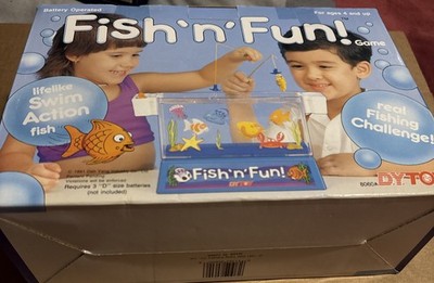 D.Y.toy Vintage Fish'n' Fun Spiel komplett mit Anleitung und Box 1991