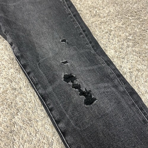 American Eagle Jeans Men's 28X32 Slim Fit Black Denim Airflex 360 Y2K - Picture 6 of 11