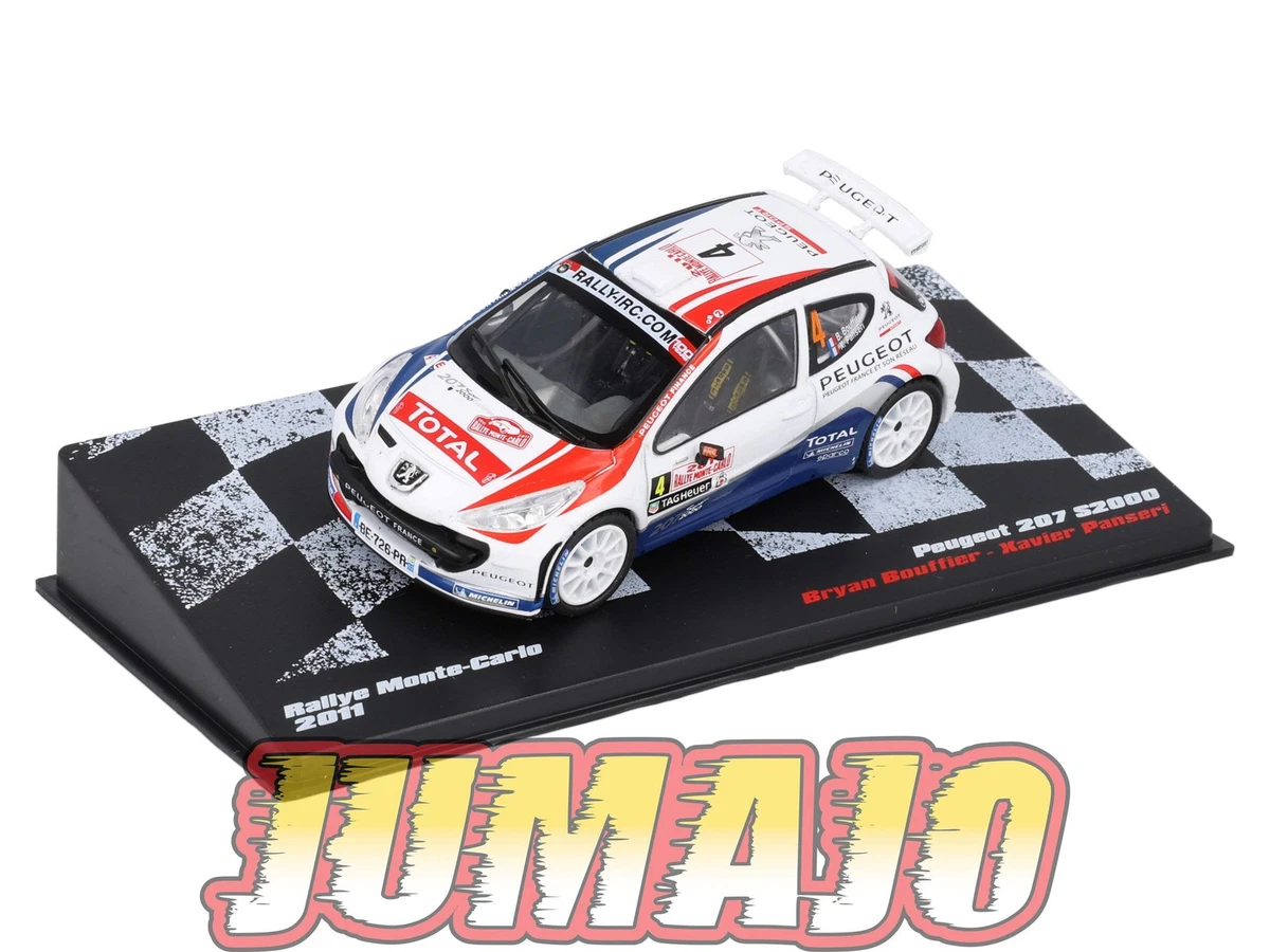 Peugeot 207 Melicharek Rallye Monte Carlo 2012 1/43 Ixo Altaya Rally