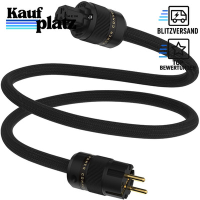 HiFi-Netzkabel Tertullus P104-C15 1,5m Schuk