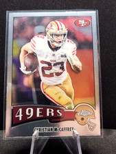 2025 Topps Chrome Insert Christian McCaffrey 1975 Retro SF 49ers