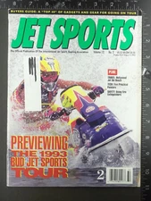 Jet Sports mag. 2-1993 PWC,stories on Bud Tour San Diego, Hollywood Beach FL ski