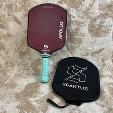 Spartus Apollo 16mm Pickleball Paddle with Cover