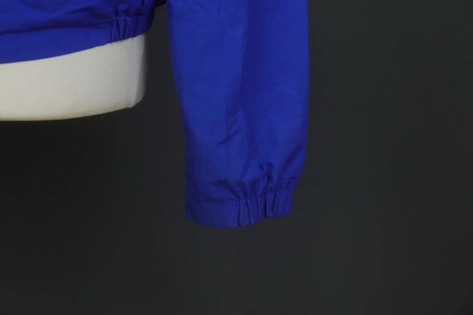 Chaqueta cortavientos Thomas Burberry azul 100 % nailon manga larga frontal a presión talla M Foto 4 de 4