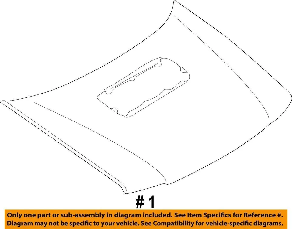 Subaru Forester 1998-2000 capó OEM K3N5J Foto 4 de 4