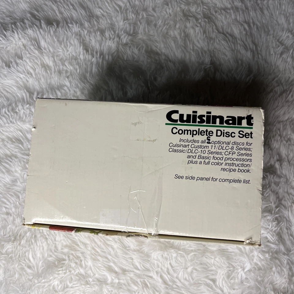 Juego completo de 8 discos Cuisinart DLC-8/DLC-10 para procesador de alimentos DLC-870 Foto 2 de 4