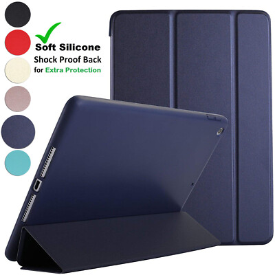 iPad Pro 11 1st 2nd 10.5 9.7 10.9 7.9 Case Soft Transparent Back Cover Navy Blue