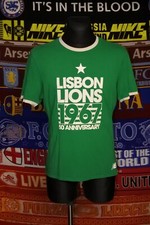 5/5 Celtic adults L 1967 Lisbon Lions new balance football shirt jersey trikot