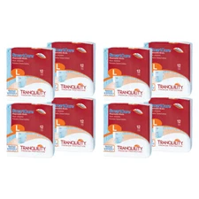 Tranquility SmartCore Brief, Large 45'' - 58'', Blue, Case of 96