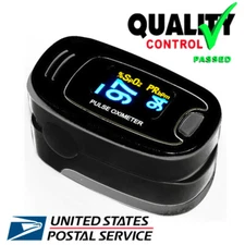 US seller Finger Tip Pulse Oximeter SpO2 Blood Oxygen Saturation Monitor PR HR