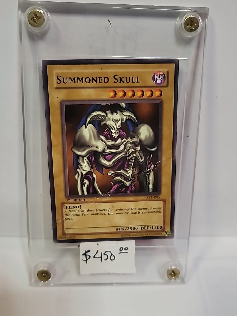 RARE HP/DMG Yu-Gi-Oh! Summoned Skull Common SYE-005 1st Edition | eBay