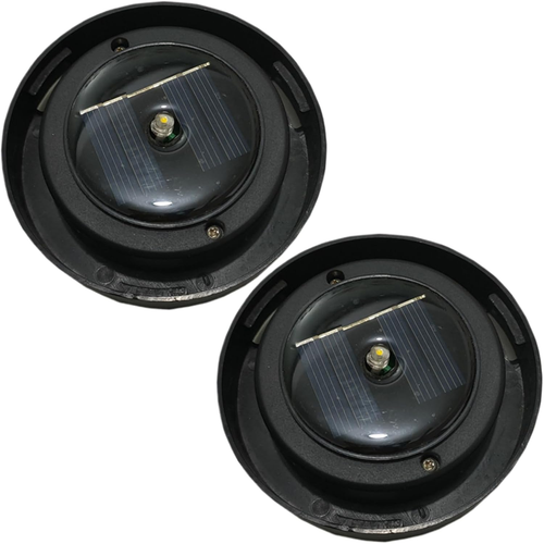 2PCS Replacement Solar Light Parts, 3.2" Waterproof Solar Light Replacement Top, - Picture 10 of 12