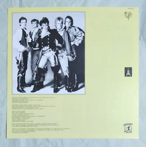 ADAM AND THE ANTS Prince Charming JAPAN LP OBI + POSTER ADAM ANT - Picture 4 of 6