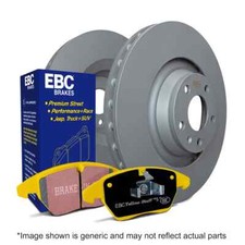 EBC Front Yellowstuff Pads & Plain Discs Rotors for Subaru BRZ Toyota GT86 12-21