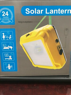 Solar LED Large Camping/Caravan Light. Plus three tent solar lights. The Best. 