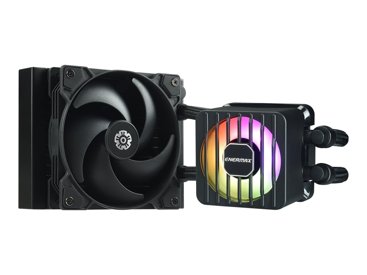 Enermax LIQMAXFLO SR 120mm CPU AIO Liquid Cooler Xtreme Dual ELC-LMF120-SF