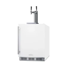 Summit SBC58WHBIADACFTWIN 23" Draft Cold Brew Coffee Dispenser