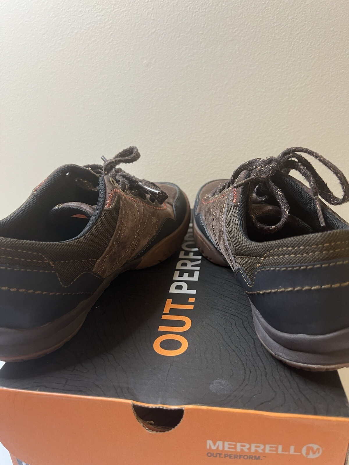 Merrell Albany Lace J42530 Espresso Scamosciato Vibram Scarpe Sneaker Donna 7