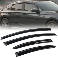 For 2006-2011 Honda Civic Mugen Style Window Vent Visor Weather Shield Deflector