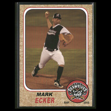 Mark Ecker 2018 Erie Seawolves Team Set 