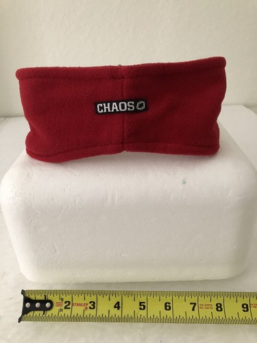 CHAOS Ohrwärmer Kopfband Polar Fleece Ski Ohrmuff Unisex StretchWinter MützeROT - Bild 12 von 12