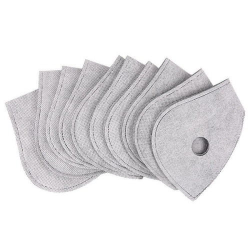 Activated Carbon Filter Pack 5 Replacement Filter for Face Masks with valves PPE - Picture 3 of 8