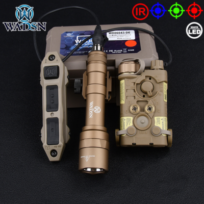 WADSN NGAL Red Green Blue IR Laser M300 M600 Flashlight Dual