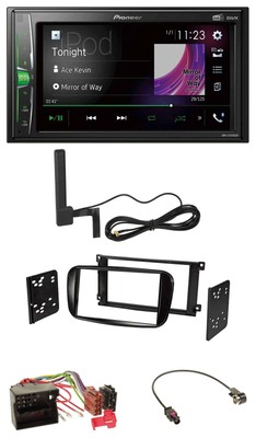 Pioneer MP3 DAB AUX 2DIN Bluetooth Car Stereo for Ford Mondeo S-Max 2007-2014 Glass