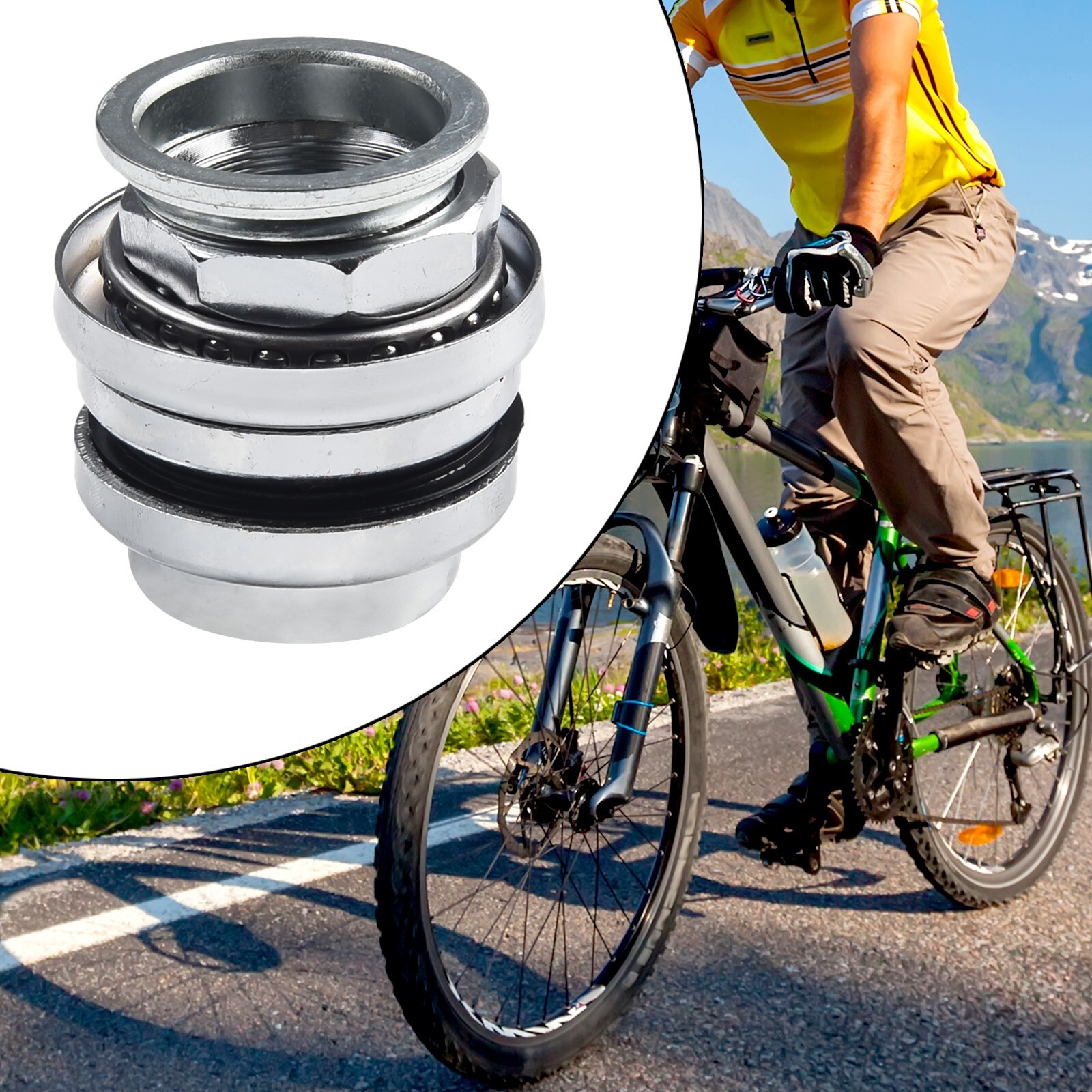 28.6mm Electric Bike Electric Scooter Headsets Bike Front Fork Headset