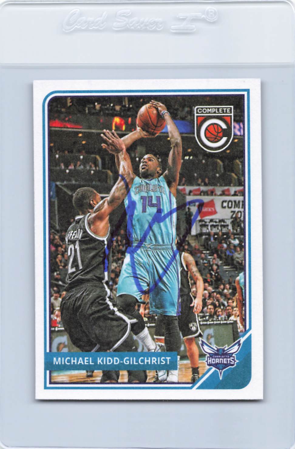 2015/16 Complete #123 Michael Kidd-Gilchrist Hornets Signed Auto *H9648