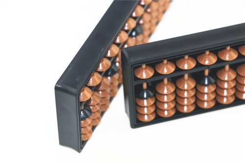 Abacus Soroban 15 Rods Beads Column School Learning Aid Tool For Math Business - Picture 7 of 8