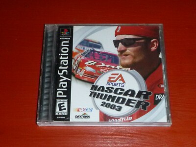 NASCAR Thunder 2003 (Sony PlayStation 1, 2002 PS1)-Complete