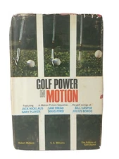 GOLF POWER IN MOTION 'Picture Sequence Swings' 1967 1st Edition HCDJ 