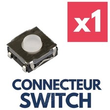 1x Switch Réparation Télécommande Plip pour Clé PEUGEOT 106 205 306 405 406 605