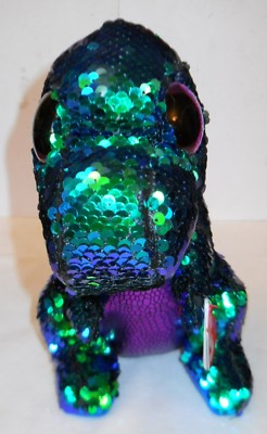 TY BEANIE BOOS LIM. ED. FLIPPABLES, REVERSIBLE SEQUINS, 9'' CRUNCH, NWT'S!