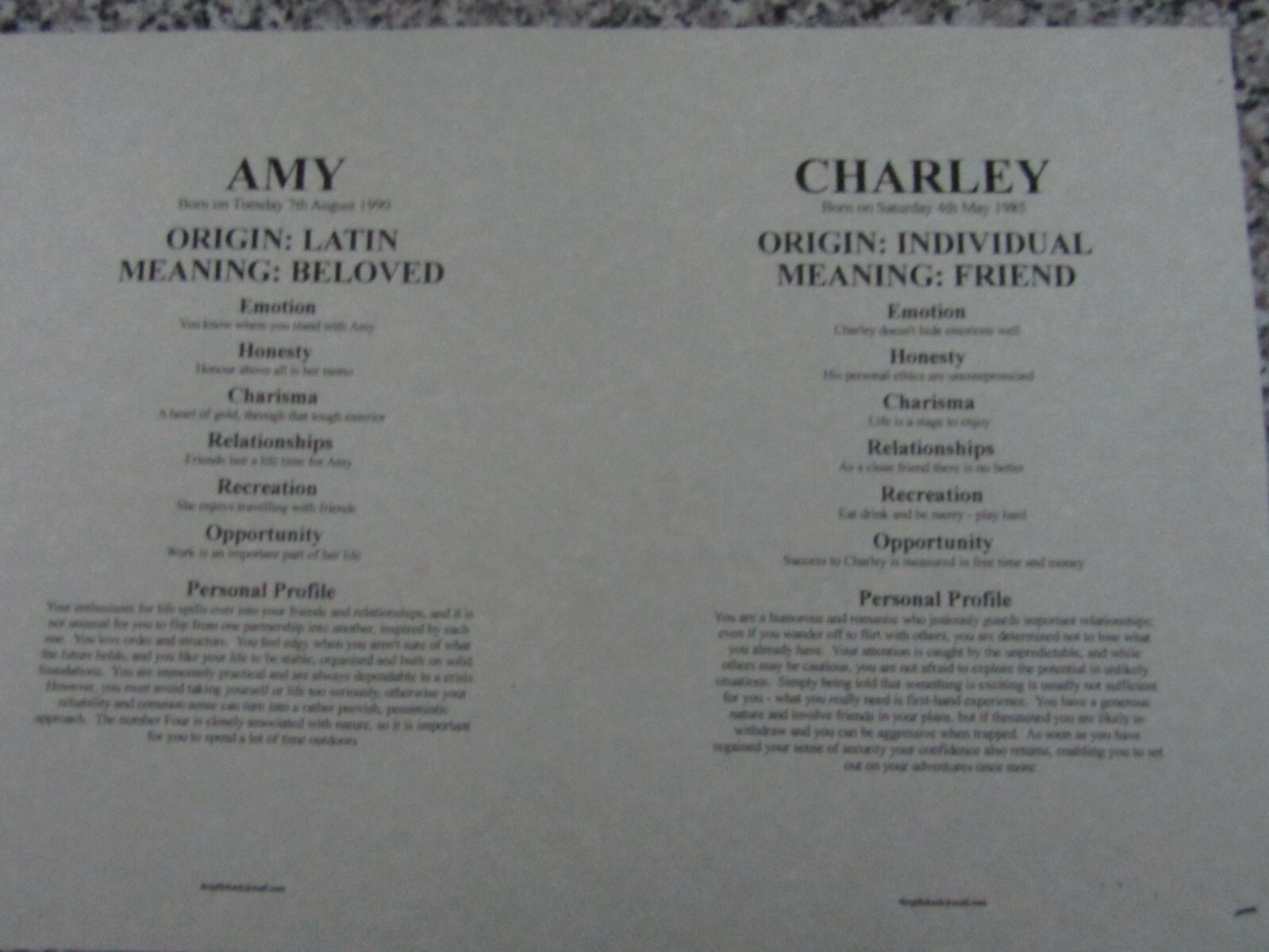 FIRST NAME ORIGIN* MEANING * CERTIFICATE * PRINT * PARCHMENT SCROLL* 2