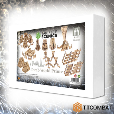 TTCombat - Sci-Fi Gothic - TOMB WORLD PRIME WHITE BOX BUNDLE (WH40k)