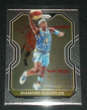 2021 Panini WNBA Prizm Base Card Diamond DeShields #72 Chicago Sky