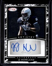 2022 SAGE #A-JJH J.J. Howland Autographs Black