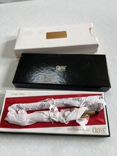Cross 12 Kt Gold Filled Pen and Pencil Set in Box 6601 Read   