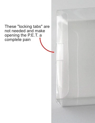 P.E.T. Plastic Box Protector for the Nintendo Gamecube Gameboy Player Box - Image 2 of 3