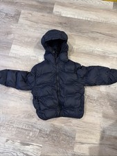 ZARA piumino blu navy giacca full zip taglia 5-6 anni