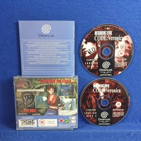 Dreamcast RESIDENT EVIL CODE VERONICA *x Boxed & Complete Sega PAL Version