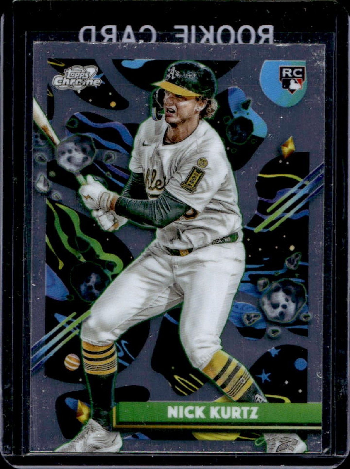 2025 Topps Cosmic Chrome Nick Kurtz RC Rookie #183 Athletics
