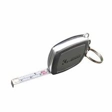 2m Mini Steel Tape Measure   Key Ring Pocket sized Compact  Portable 