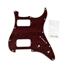 11 Holes Guitar Bass Pickguard 4 Ply Scratchplate Guitar Scratch Plate 6 Strings