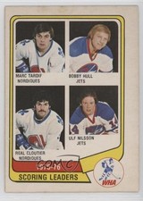 1976 O-Pee-Chee WHA Marc Tardif Bobby Hull Real Cloutier Ulf Nilsson #3 HOF 0ae
