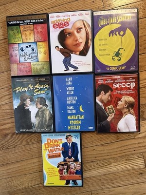 Woody Allen DVD Lot Set Bundle (Hollywood Ending, Scoop, Jade Scorpion & More)